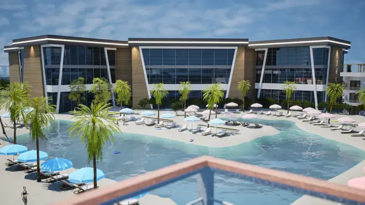 5005 Side pool -plus 35m2 Garden